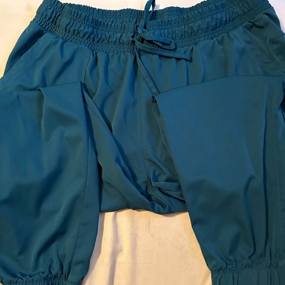 Caribbean blue jogger pants size 1x